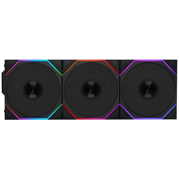Фото - Корпусный вентилятор Lian Li Uni Fan TL WIRELESS Reverse 120-3 Black (G99.12RTL1W3B.00)